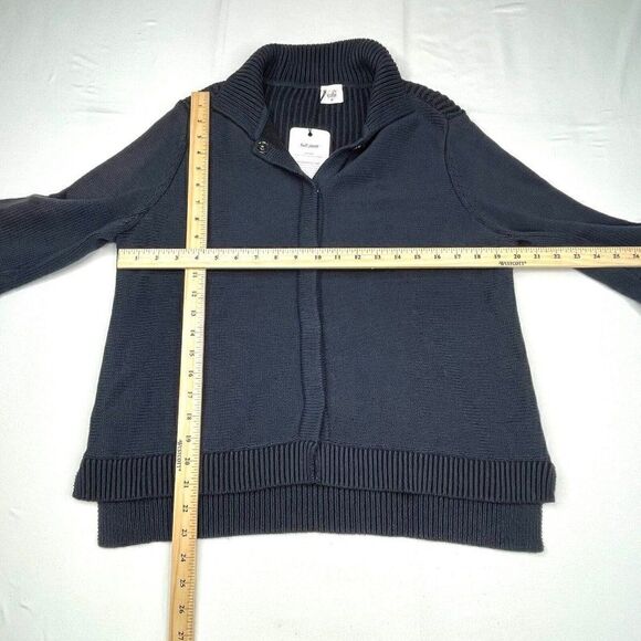 Cabi Pursuit Cardigan Sweater Navy Blue - Picture 7 of 9